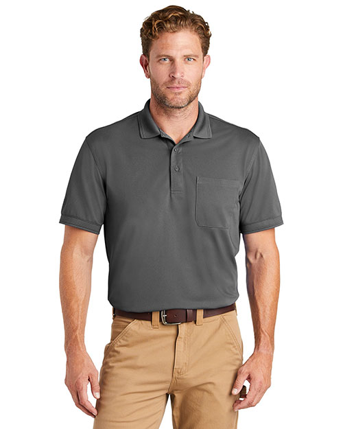 CornerStone CS4020P Men 6.5 oz Industrial Snag-Proof Pique Pocket Polo at GotApparel