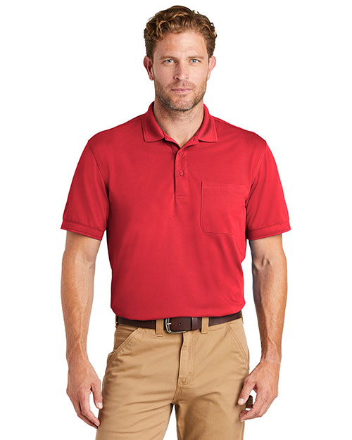 CornerStone CS4020P Men 6.5 oz Industrial Snag-Proof Pique Pocket Polo at GotApparel