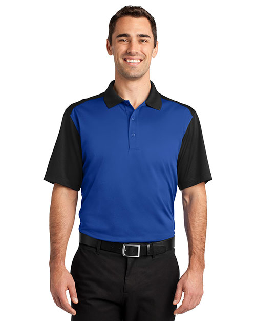 Cornerstone CS417 Men Select Snag-Proof Blocked Polo at GotApparel