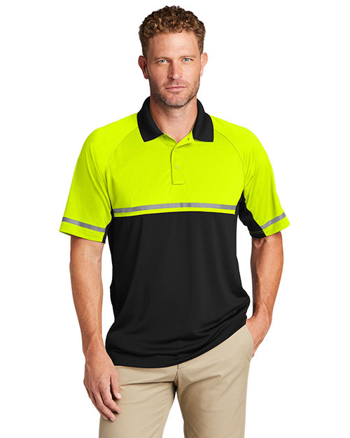Cornerstone CS423 Men ® Select Lightweight Snag-Proof Enhanced Visibility Polo at GotApparel
