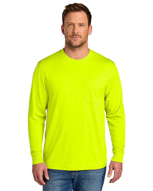 CornerStone CS440LSP ® Workwear Pro Long Sleeve Pocket Tee at GotApparel