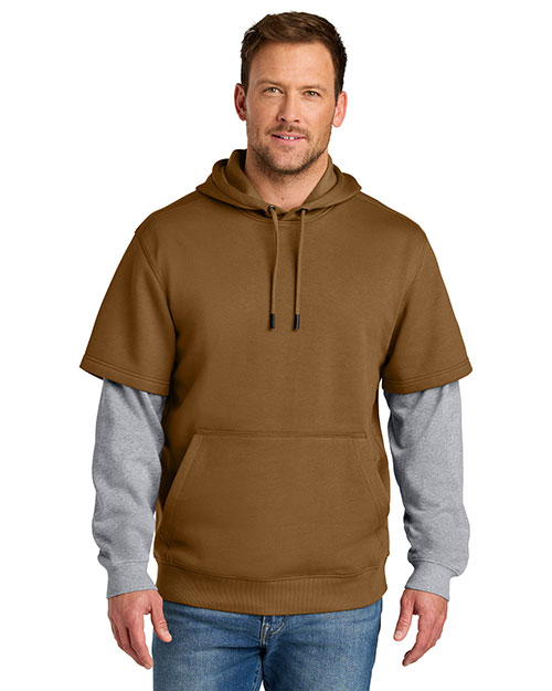CornerStone CSF632 ® Tough Fleece Layered Hoodie at GotApparel