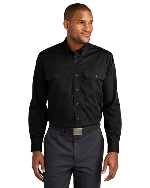 CornerStone CSW174 Men's Long Sleeve Select Ripstop Shirt at GotApparel