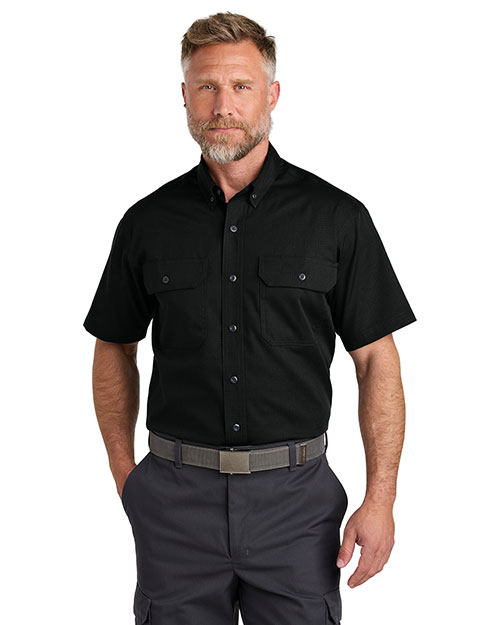 CornerStone CSW175 Men's Short Sleeve Select Ripstop Shirt at GotApparel