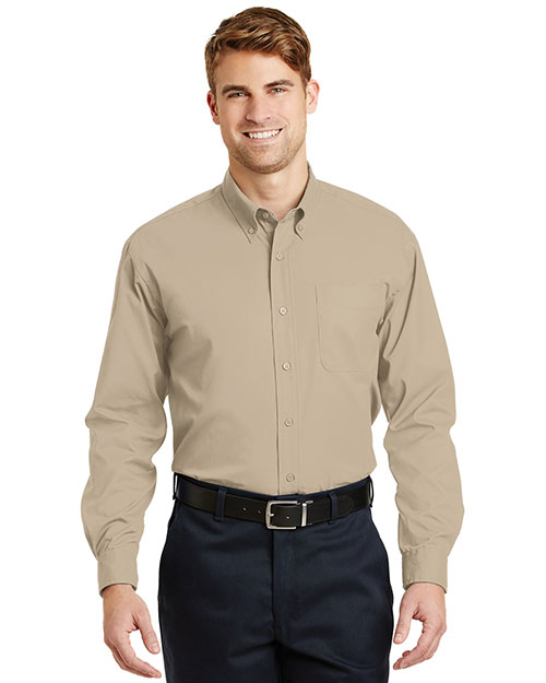 Cornerstone SP17 Men Long-Sleeve Superpro Twill Shirt at GotApparel