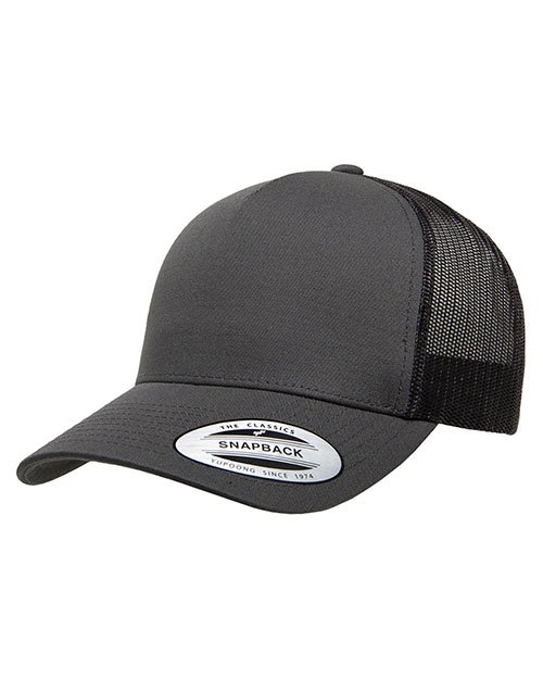 Yupoong 6506 Adult 5-Panel Retro Trucker Cap at GotApparel