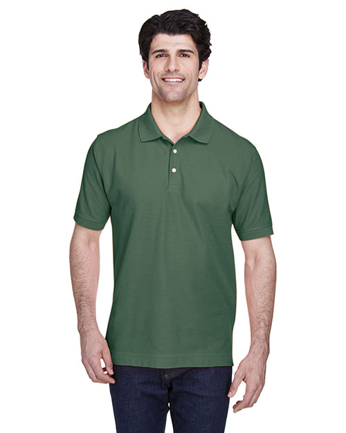 Devon & Jones Classic D100 Men Pima Pique Short-Sleeve Polo at GotApparel