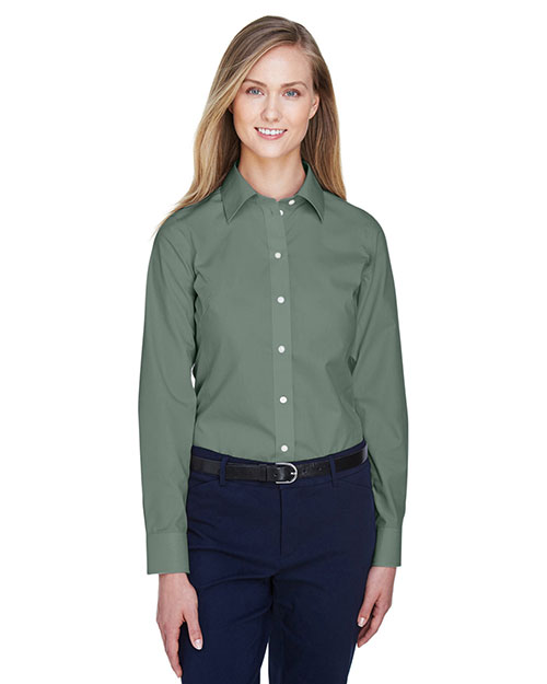 Devon & Jones Classic D620W Women Crown Collection  Solid Broadcloth at GotApparel