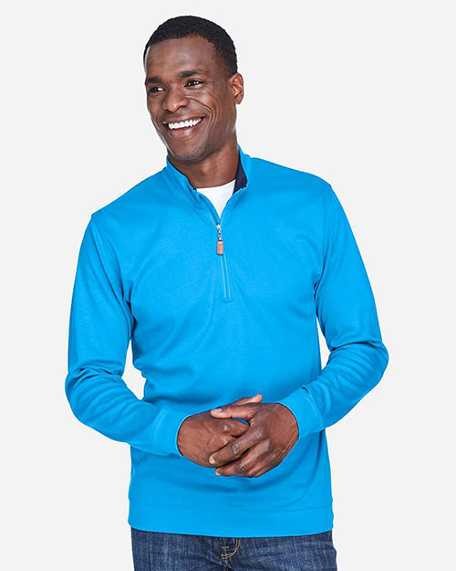 Devon & Jones Classic DG479 Men Drytec20 Performance Quarter-Zip at GotApparel