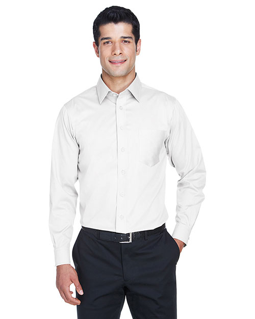 Devon & Jones Classic DG530T Men Tall Crown Collection  Solid Stretch Twill at GotApparel