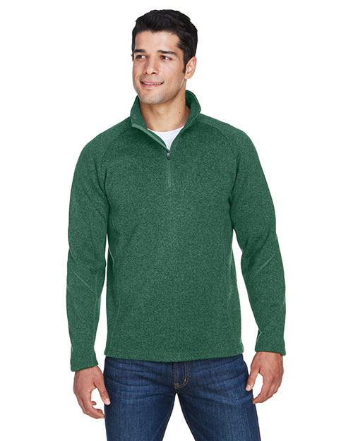 Devon & Jones Classic DG792 Women Bristol Sweater Fleece Quarter-Zip at GotApparel