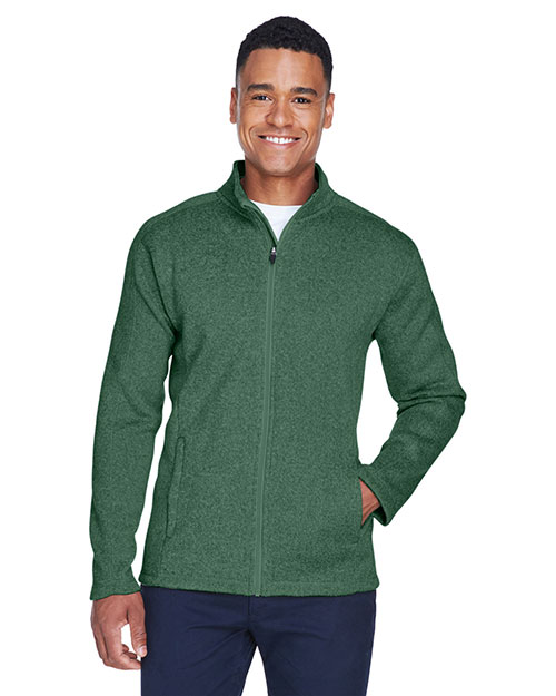 Devon & Jones Classic DG793 Men Bristol Full-Zip Sweater Fleece Jacket at GotApparel
