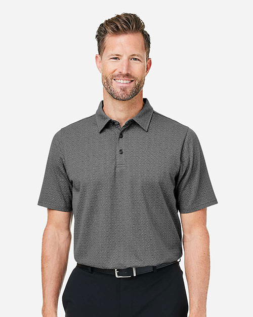 Devon & Jones DG101 Men's Crownlux Performance® Geo Polo at GotApparel