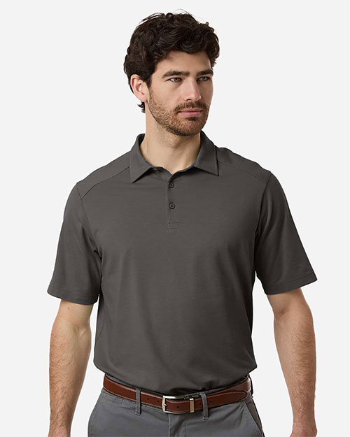 Devon & Jones DG102 Men's Seaton Pebble Textured Polo at GotApparel