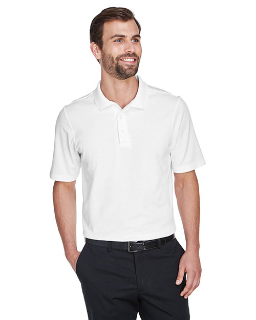 Devon & Jones DG20 CrownLux Performance Men 5.1 oz Plaited Polo at GotApparel