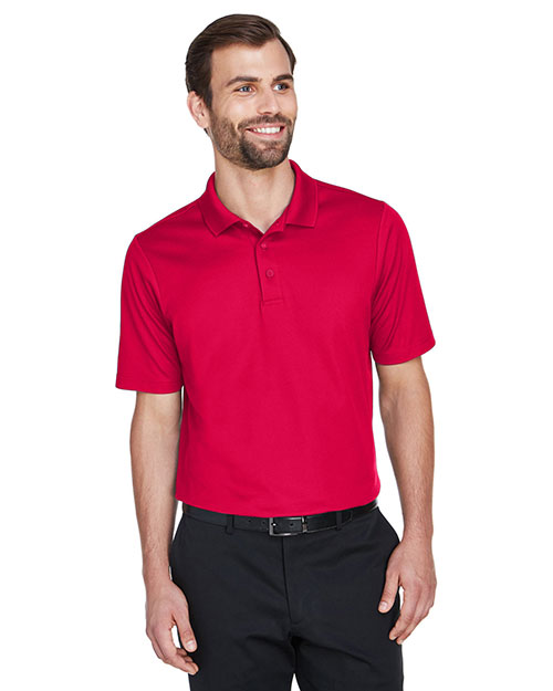 Devon & Jones DG20T CrownLux Performance Men 5.1 oz Tall Plaited Polo at GotApparel