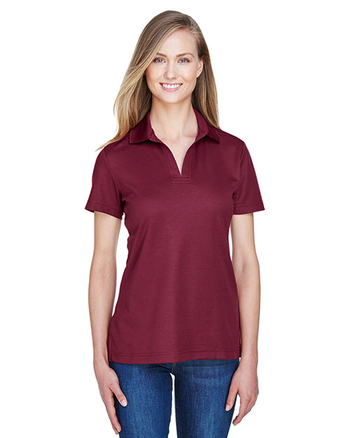 Devon & Jones DG20W CrownLux Performance Ladies 5.1 oz Plaited Polo at GotApparel