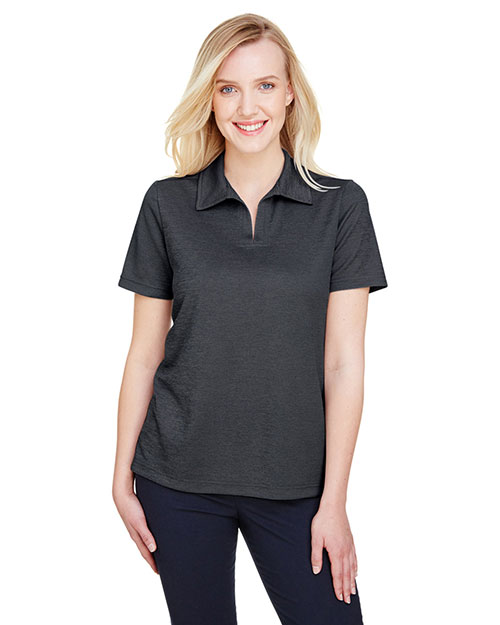 Devon & Jones DG22W CrownLux Performance Ladies 4.9 oz Address Melange Polo at GotApparel
