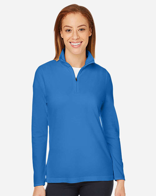 Devon & Jones DG400W New Classics™ Ladies' Performance Quarter-Zip at GotApparel