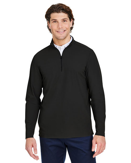 Devon & Jones DG410  CrownLux Performance® Men's Windsor Welded Quarter-Zip at GotApparel