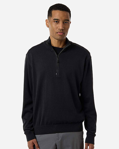 Devon & Jones DG446 Men's New Classics Quarter-Zip Sweater at GotApparel