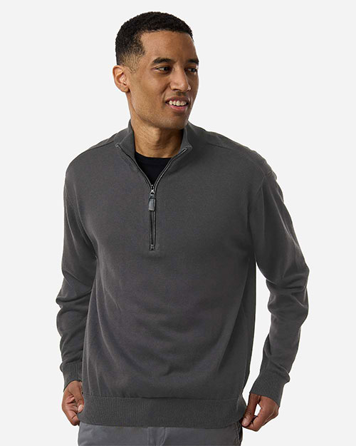 Devon & Jones DG446 Men's New Classics Quarter-Zip Sweater at GotApparel