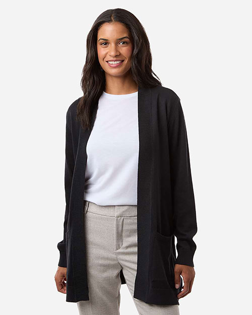 Devon & Jones DG447W Women's New Classics Open Cardigan Sweater at GotApparel