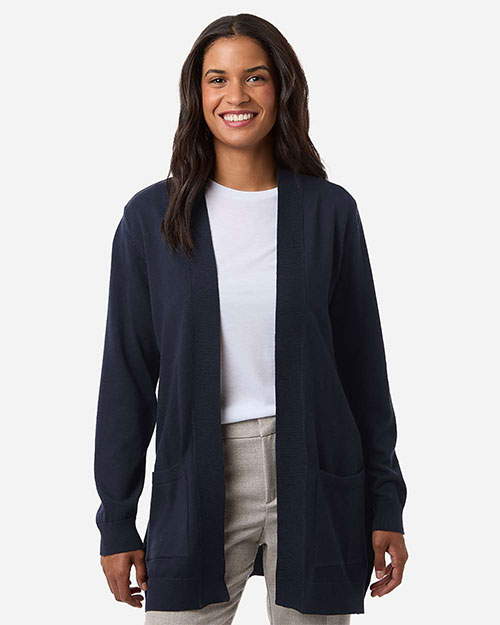 Devon & Jones DG447W Women's New Classics Open Cardigan Sweater at GotApparel
