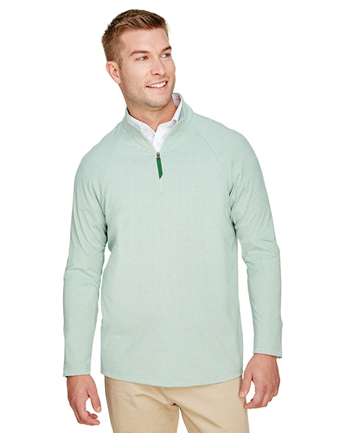 Devon & Jones DG480 CrownLux Performance Men 8.7 oz. Clubhouse Quarter-Zip at GotApparel