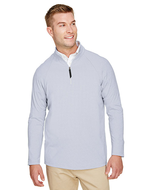 Devon & Jones DG480 CrownLux Performance Men 8.7 oz. Clubhouse Quarter-Zip at GotApparel