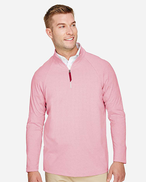 Devon & Jones DG480 CrownLux Performance Men 8.7 oz. Clubhouse Quarter-Zip at GotApparel