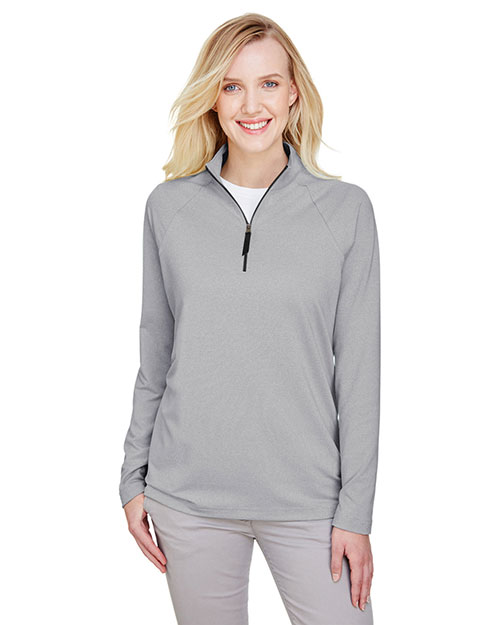 Devon & Jones DG480W CrownLux Performance Ladies 8.7 oz. Quarter-Zip at GotApparel