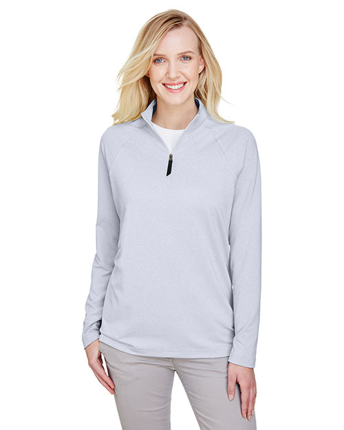 Devon & Jones DG480W CrownLux Performance Ladies 8.7 oz. Quarter-Zip at GotApparel