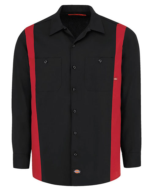 Dickies 5524 Industrial Colorblocked Long Sleeve Shirt at GotApparel