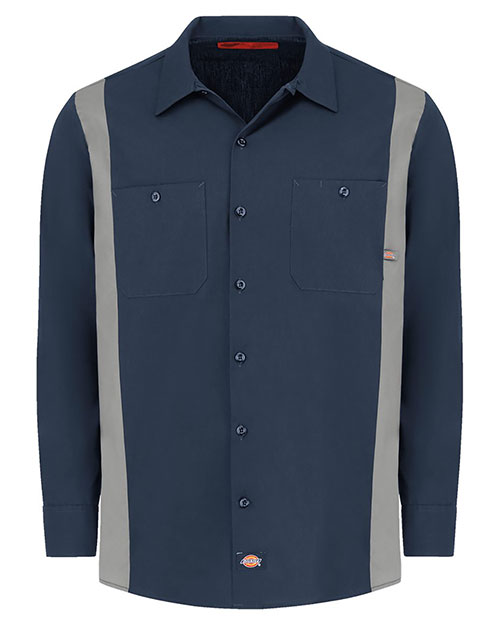 Dickies 5524T Industrial Colorblocked Long Sleeve Shirt - Long Sizes at GotApparel