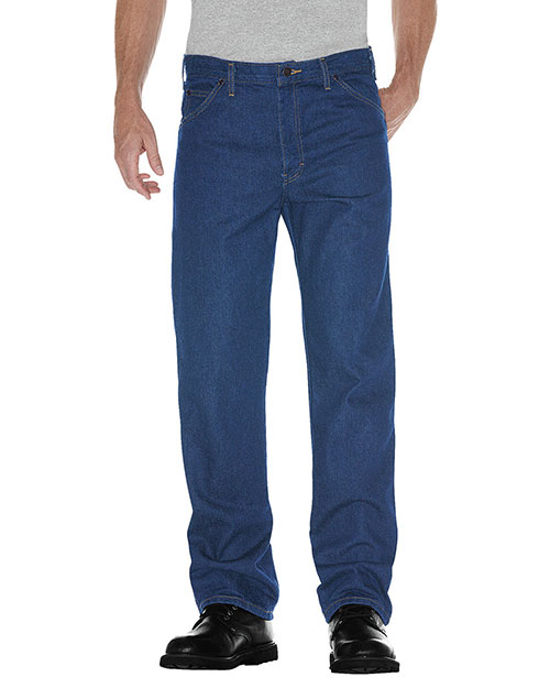 Dickies 9393 Unisex Regular Straight Fit 5-Pocket Denim Jean Pant at GotApparel