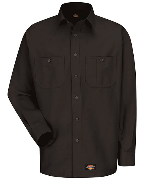 Dickies WS10T Long Sleeve Work Shirt Tall Sizes at GotApparel