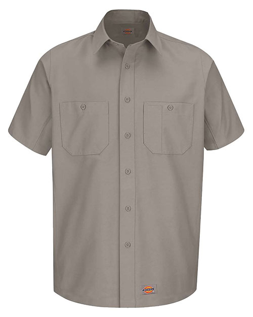 Dickies WS20T Short Sleeve Work Shirt Tall Sizes at GotApparel