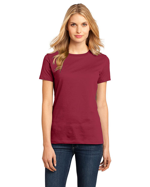 District DM104L Women Perfect Weight Crew Tee at GotApparel