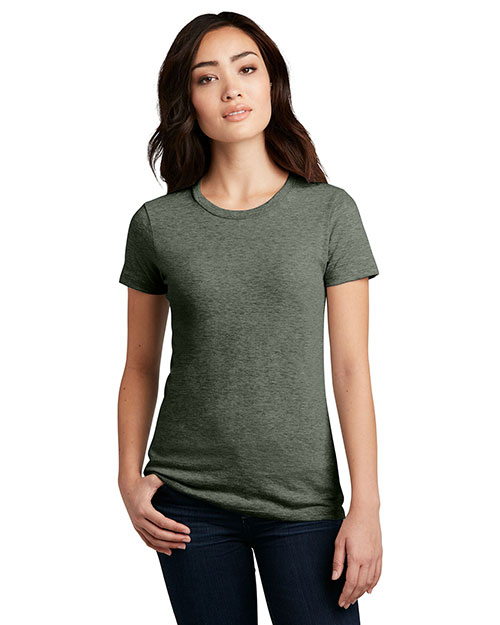 District Made DM108L Women Perfect Blend Crew Tee at GotApparel