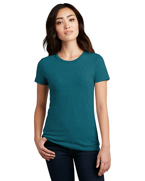 District Made DM108L Women Perfect Blend Crew Tee at GotApparel