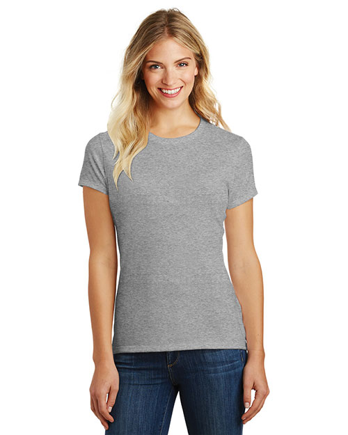 District Made DM108L Women Perfect Blend Crew Tee at GotApparel