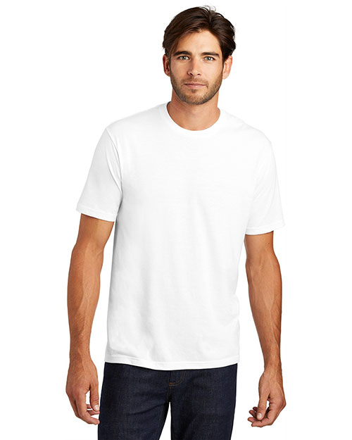 District Made DM130 Men Perfect Tri Crew Tee at GotApparel