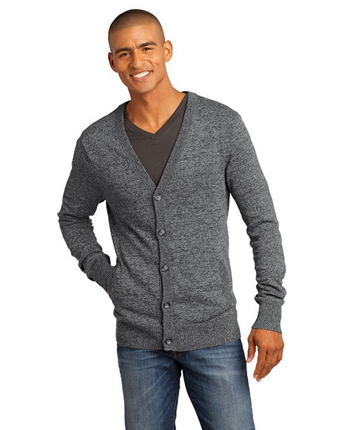 District Made DM315 Men Cardigan Sweater at GotApparel