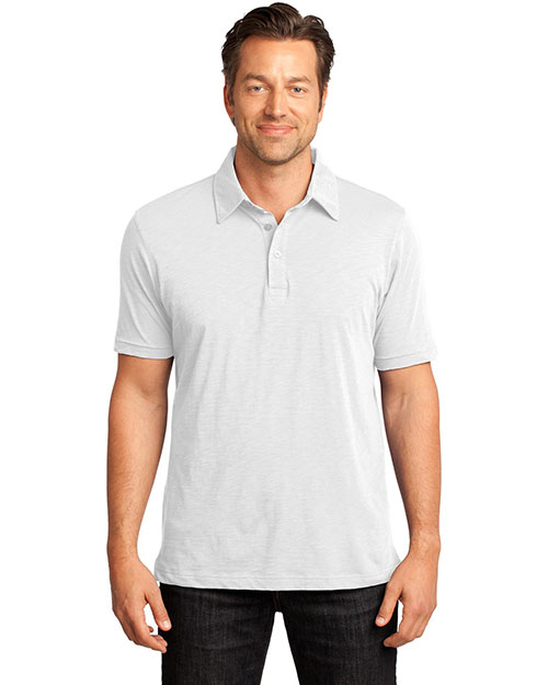 District DM350 Men Slub Polo at GotApparel