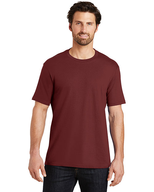 District Made DT104 Men Perfect Weight Crew Tee at GotApparel