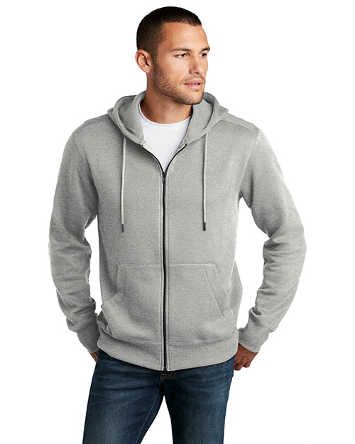 District DT1103 Men  ® Perfect Weight ® Fleece Full-Zip Hoodie at GotApparel