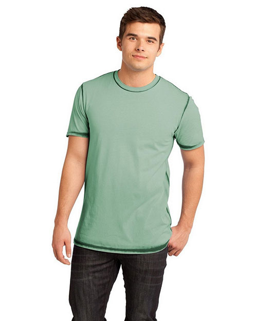 District DT1200 Adult Faded Crew Tee at GotApparel