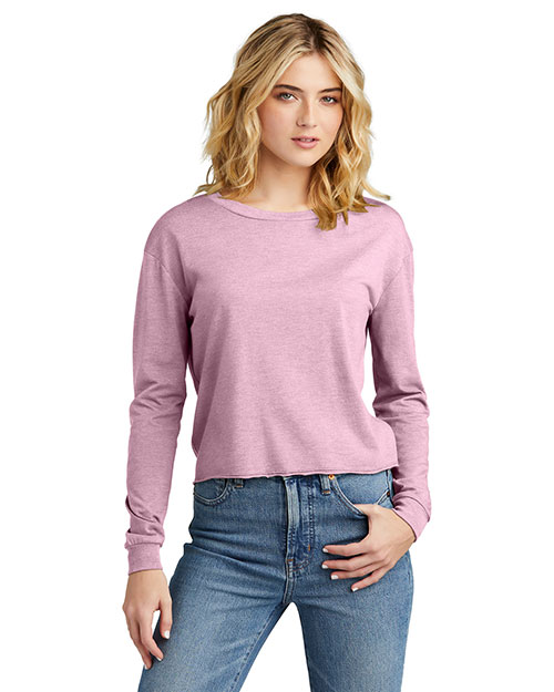 District DT141 Women's Perfect Tri Midi Long Sleeve Tee at GotApparel