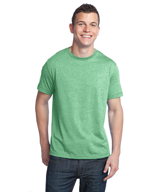 District DT142 Men Tri-Blend Crew Neck Tee at GotApparel